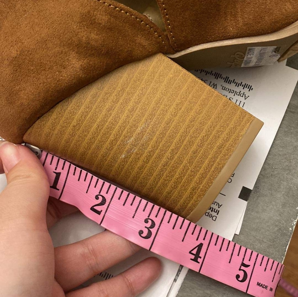 (NWOT) Qupid brown open toe boho wrap booties - Picture 11 of 11